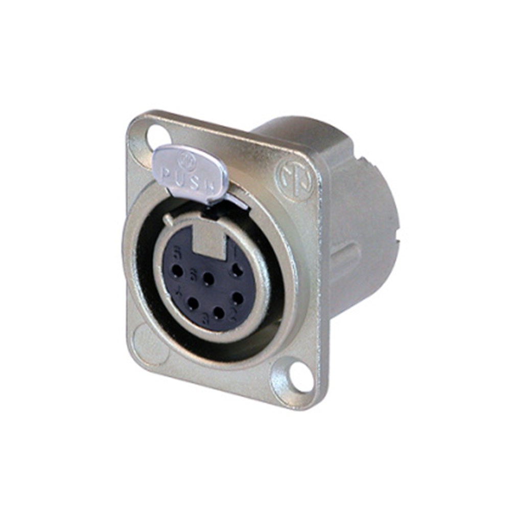 FEMALE 6-PIN WITH SOLDER TERMINALS | Neutrik - Amber Tech