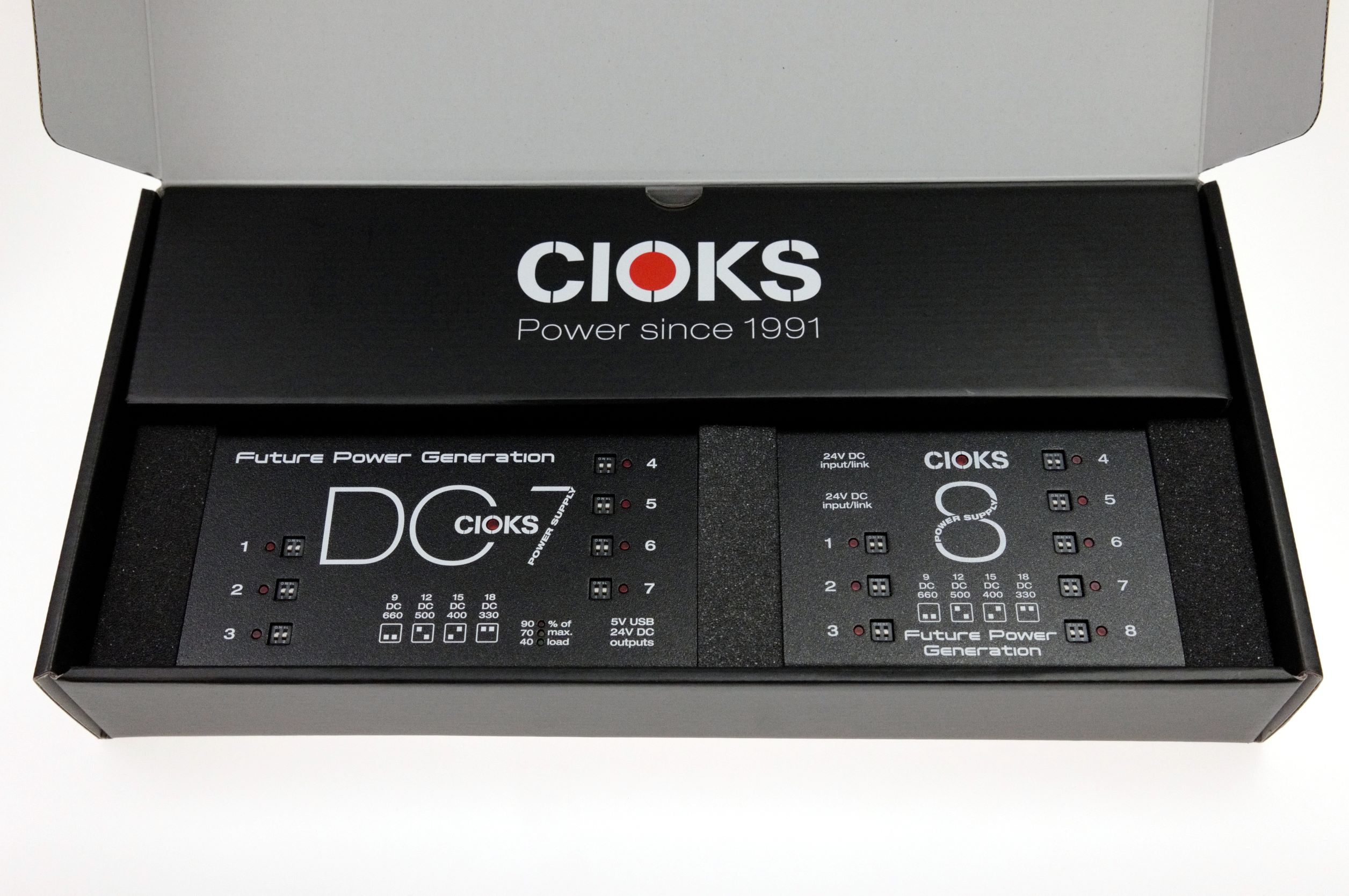 DC7 and C8 together in giftboX - Amber Tech