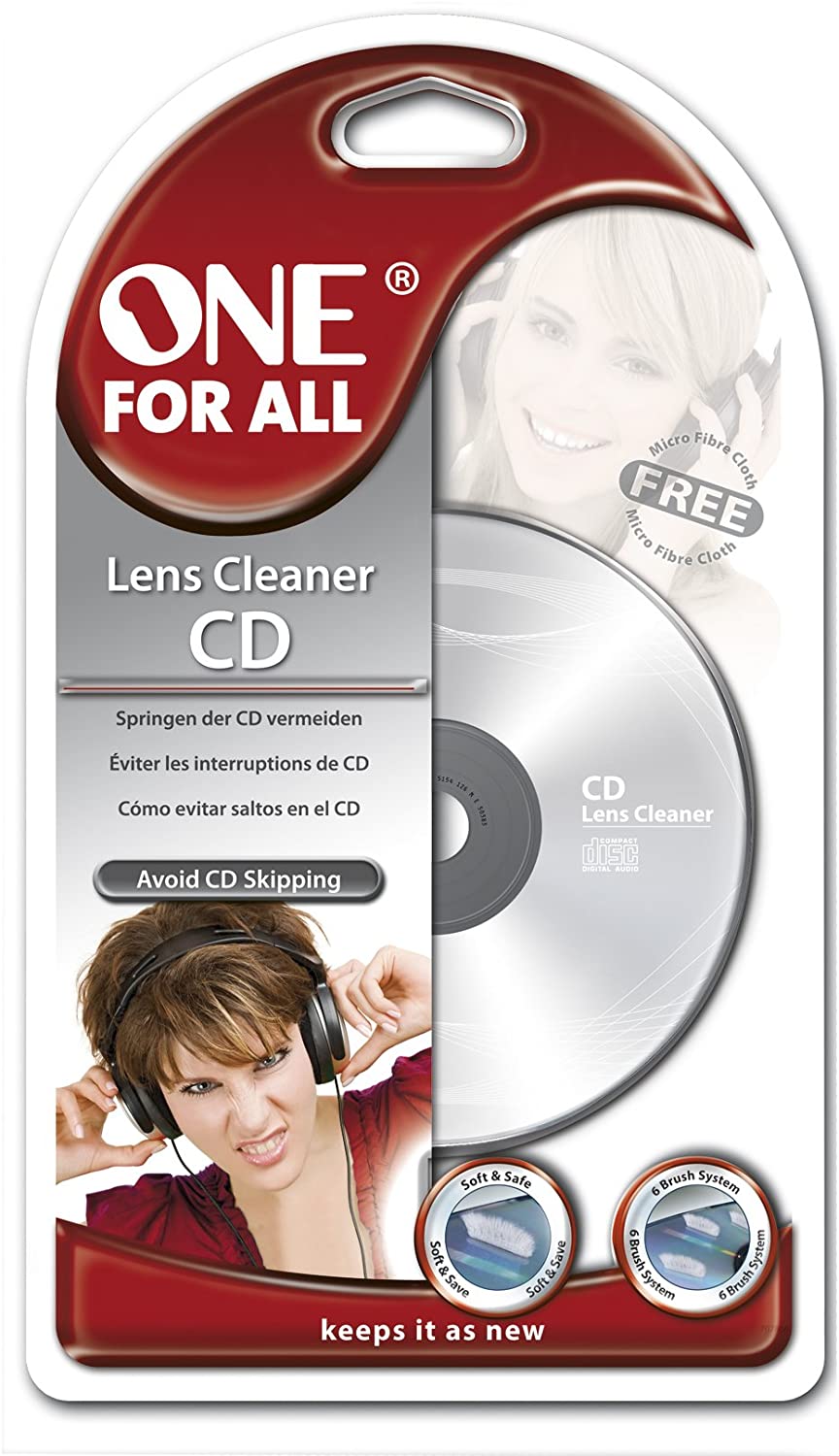 CD LENS CLEANER Universal Electronics Amber Tech
