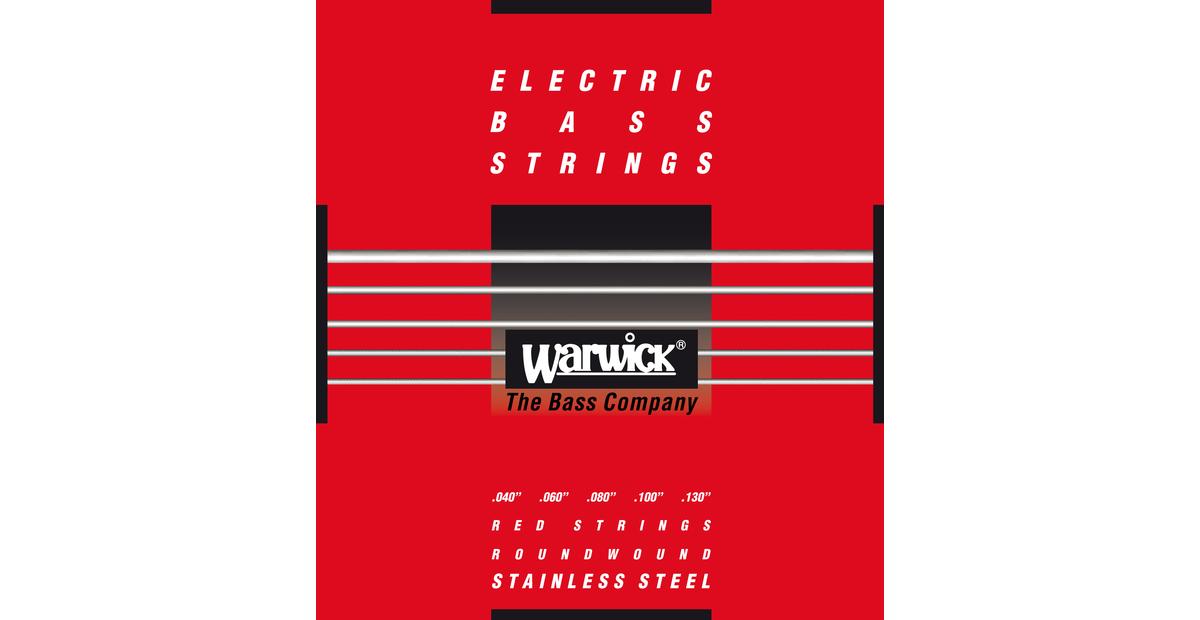 Warwick Bass Strings Red Label 5 St Warwick Amber Tech