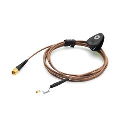 DPA Microphone cable for earhook slide, brown with MicroDot
