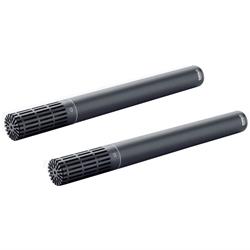 DPA d:dicate™ 2011A Stereo Pair with Clips and Windscreens in Peli Case