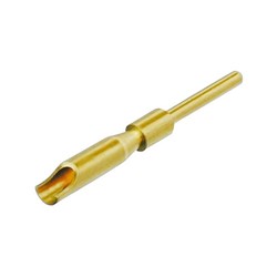 male contacts solder type pack 100