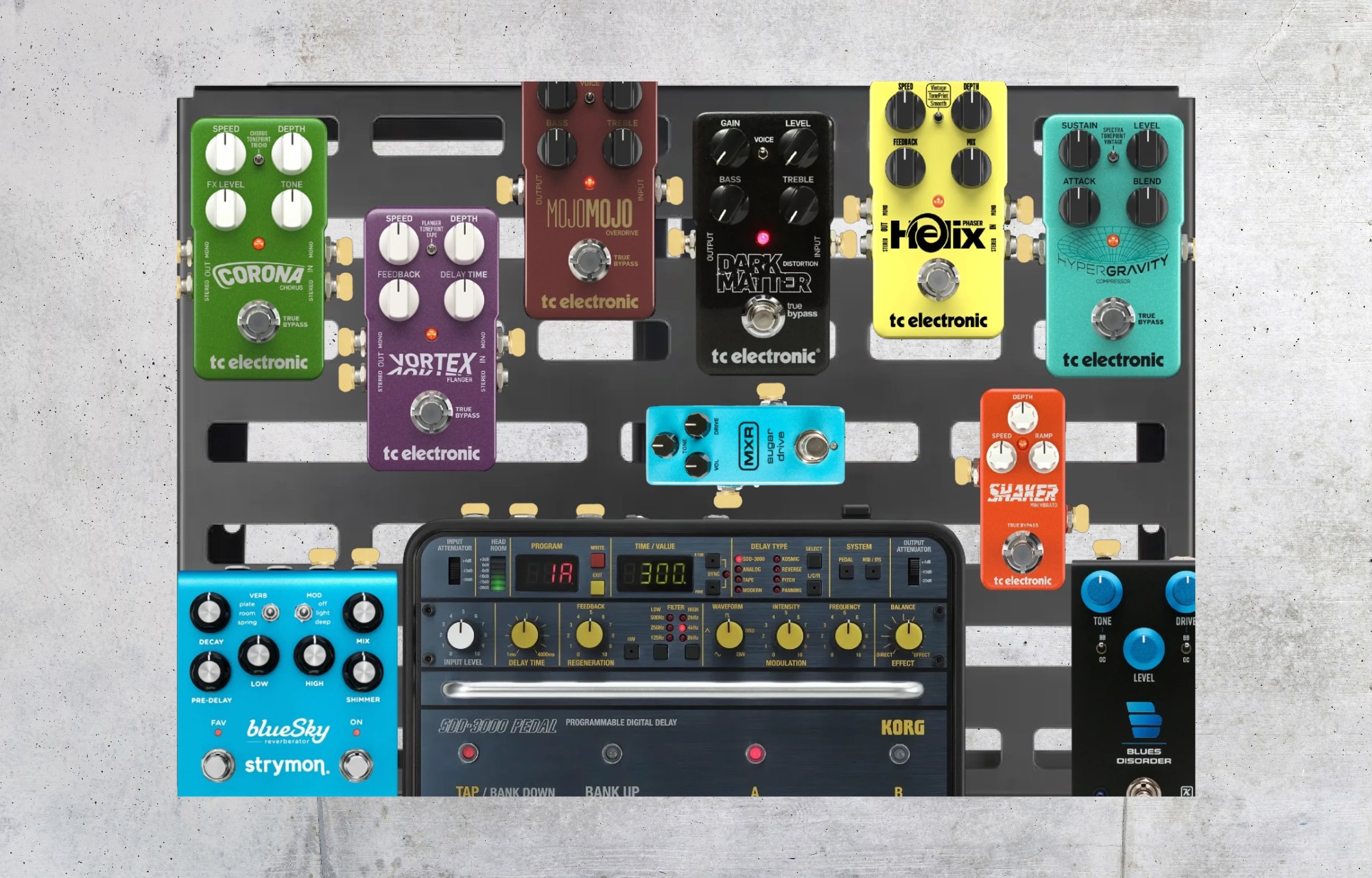 Rockboard Pedalboards and Cables - Amber Tech