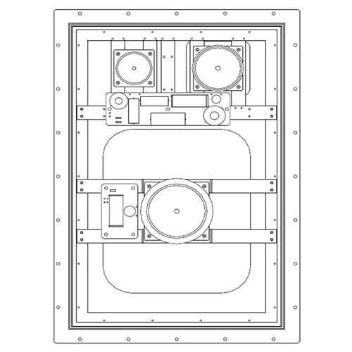 Is4 Invisible Series Speakers Sonan Sonance Amber Tech