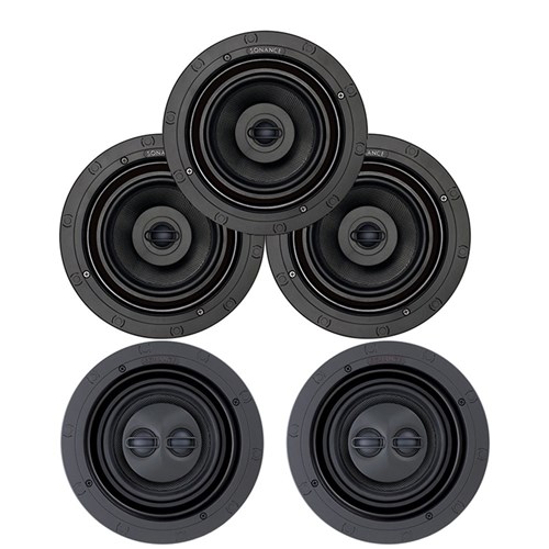 Vp66r Pack 6 Inch Performance Level 6 Ceiling Speaker Bundle Sonance