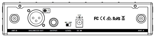 Uhf Div Receiver 650Mhz SDR6110-6 Chiayo