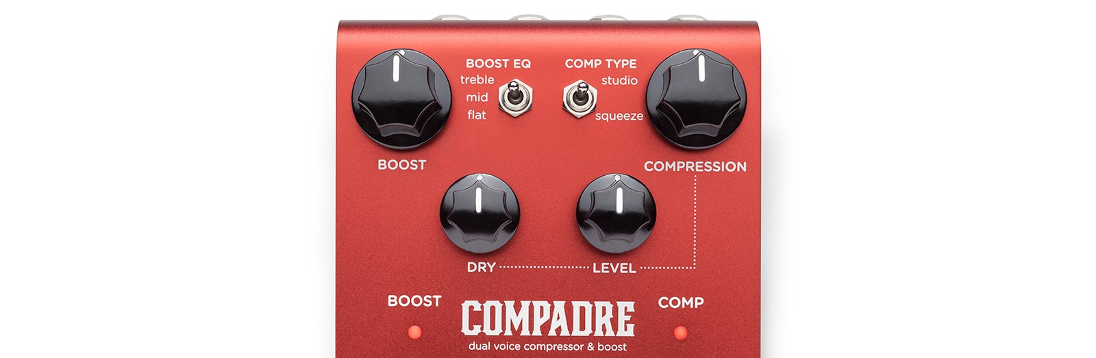Strymon Compadre Dual Voice Compressor & Clean Boost